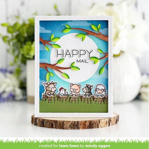 Lawn Fawn LF3734 - Lawn Cuts - Tree Branches Backdrop:
Portrait Dies