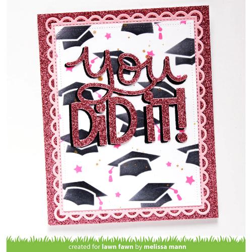 Lawn Fawn LF3735 - Lawn Cuts - Giant You Did It Die