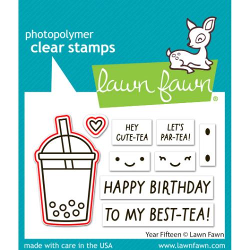 Lawn Fawn LF3723 - Lawn Cuts - Year Fifteen Dies