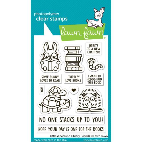 Lawn Fawn LF3713 - Stamps - Little Woodland Library
Friends