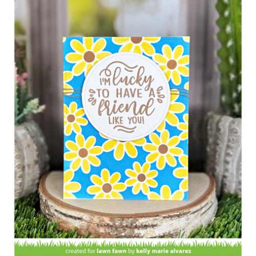Lawn Fawn LF3693 - Lawn Clippings - Daisy Bloom
Background Stencils