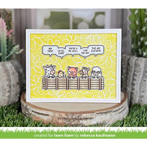 Lawn Fawn LF3693 - Lawn Clippings - Daisy Bloom
Background Stencils