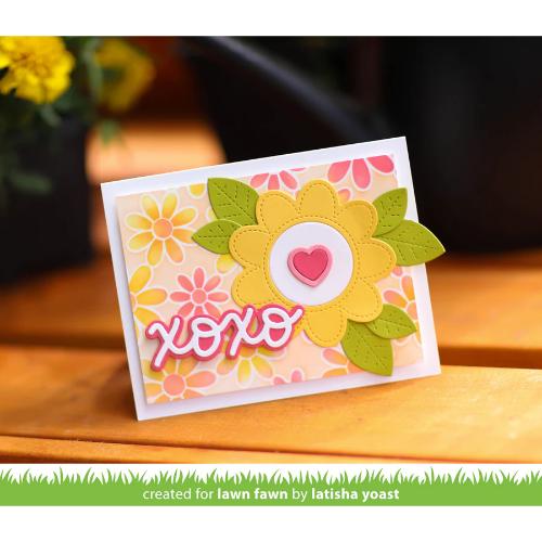 Lawn Fawn LF3693 - Lawn Clippings - Daisy Bloom
Background Stencils