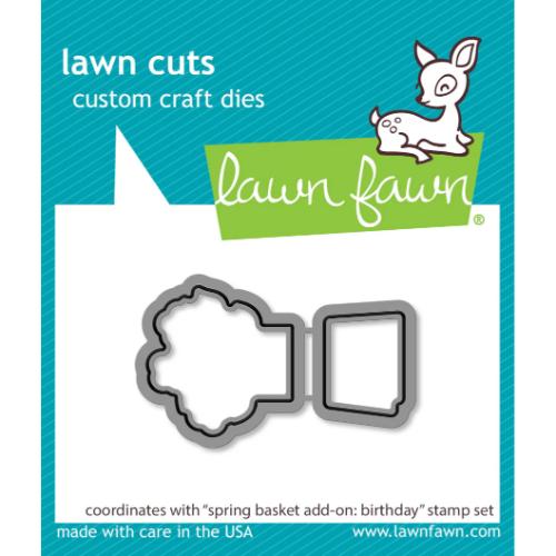 Lawn Fawn LF3662 - Lawn Cuts - Spring Basket Add-On:
Birthday Dies