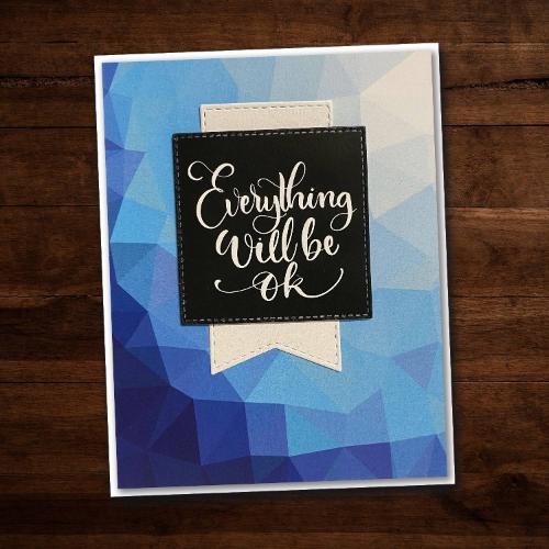 Paper Rose Studio Banner 1 Metal Cutting Die 16868