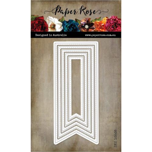 Paper Rose Studio Banner 1 Metal Cutting Die 16868
