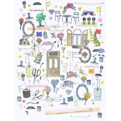 49 And Market Laser Cut Outs Elements, The Flower Emporium