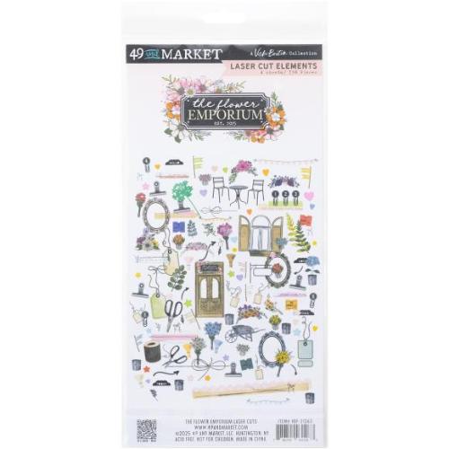 49 And Market Laser Cut Outs Elements, The Flower Emporium
