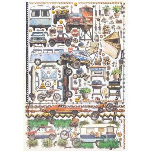 49 And Market Laser Cut Outs Elements, Rust & Revs 2.0