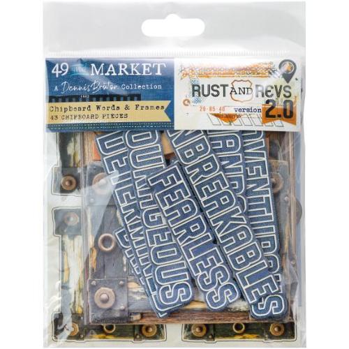 49 And Market Chipboard Set Rust & Revs 2.0