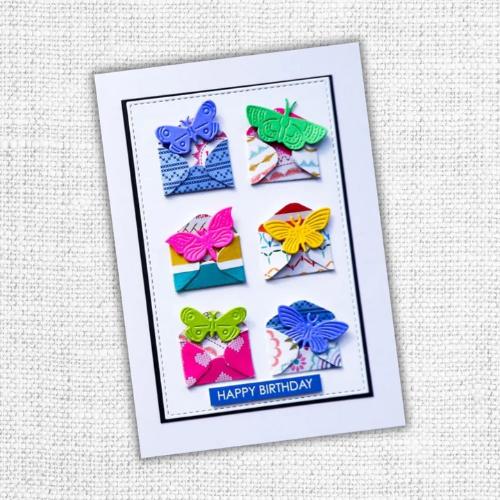 Paper Rose Studio Stitched Rectangles - Australian Metal Cutting Die 16576