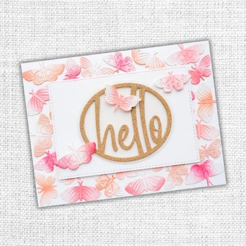 Paper Rose Studio Stitched Rectangles - Australian Metal Cutting Die 16576