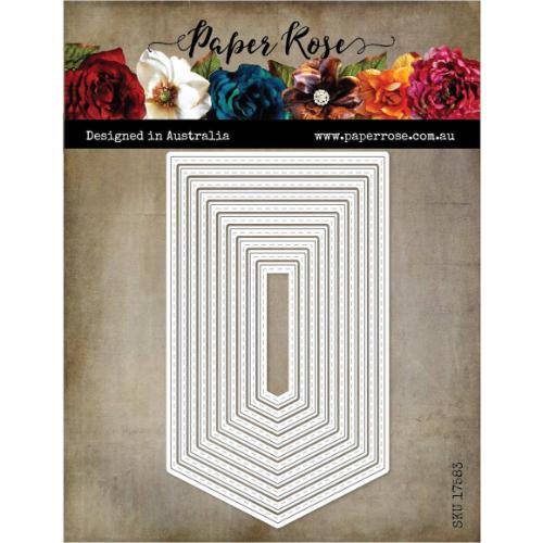 Paper Rose Studio Banner 2 Large Metal Cutting Die 17583