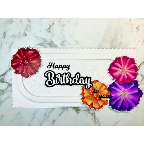 Paper Rose Studio Baby Blue Embossing Folder 20384