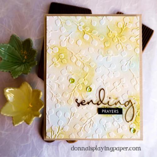 Paper Rose Studio Baby Blue Embossing Folder 20384