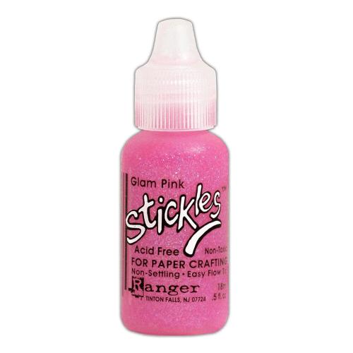 Ranger Stickles Glitter Glue .5oz GLAM PINK
