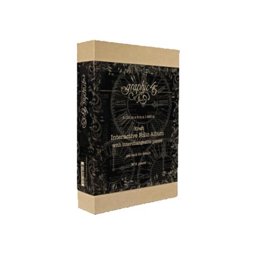 Graphic 45 Interactive Folio Album – Kraft