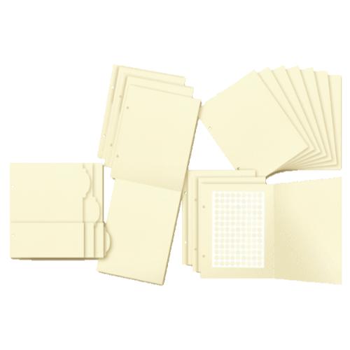 Graphic 45 Binder Album with Interactive Pages – Ivory