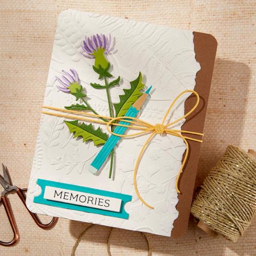 Spellbinders Field Notes Sentiments Clear Stamp Set from the Field Notes Collection