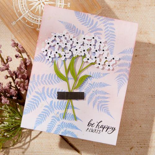 Spellbinders Field Notes Sentiments Clear Stamp Set from the Field Notes Collection