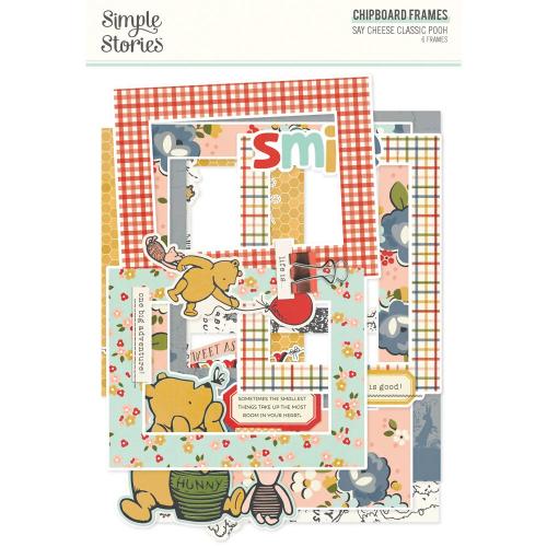 Simple Stories Say Cheese Classic Pooh Chipboard Frames (23927)