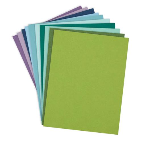 Spellbinders Cool Assortment ColorWheel Cardstock 8.5" x 11" - 20 Sheets