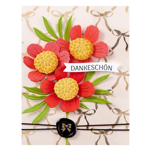 Spellbinders Bow Mini 3D Wax Seal from the Mini Wax Seals Collection