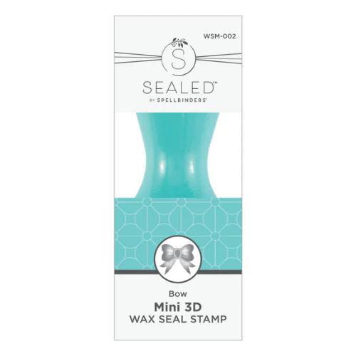 Spellbinders Bow Mini 3D Wax Seal from the Mini Wax Seals Collection