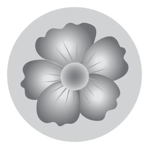 Spellbinders Flower Mini 3D Wax Seal from the Mini Wax Seals Collection