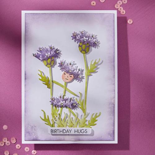 Spellbinders Layered Wildflowers Etched Dies from the Wildflowers Collection by Lisa Horton