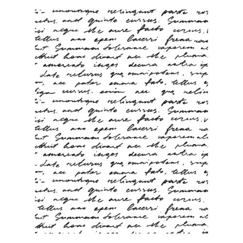 Spellbinders Script Text BetterPress Plate from the Wildflowers Collection by Lisa Horton