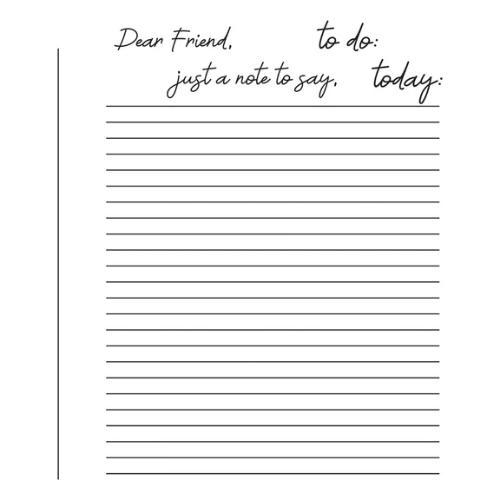 Spellbinders Take Note Registration Press Plates from the Take Note Collection