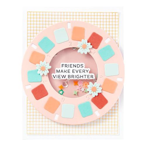 Spellbinders Reel Color Etched Dies from the Take Note Collection