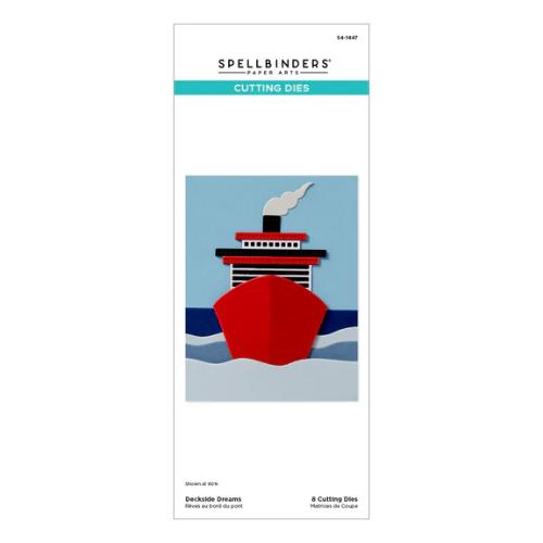 Spellbinders Deckside Dreams Etched Dies from the La Dolce Vita Collection