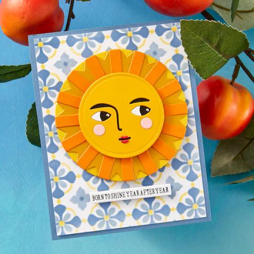 Spellbinders Under the Sun Etched Dies from the La Dolce Vita Collection