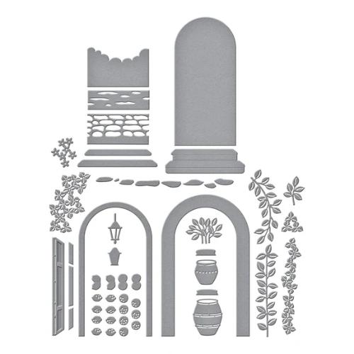 Spellbinders Beyond the Door Etched Dies from the La Dolce Vita Collection