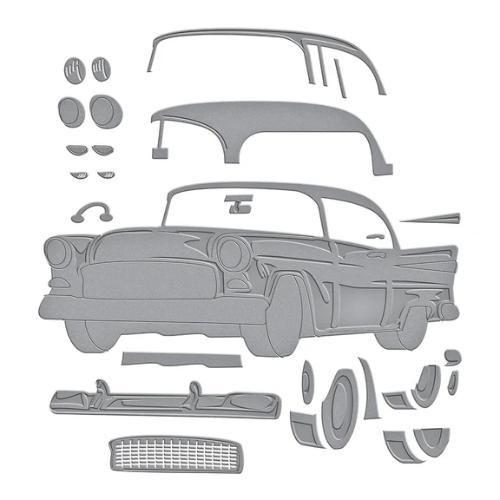 Spellbinders Classic Car Etched Dies from the Classic Road Legends Collection by Mindy Eggen