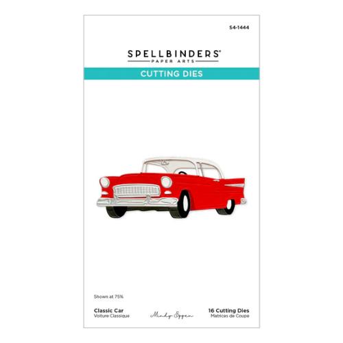 Spellbinders Classic Car Etched Dies from the Classic Road Legends Collection by Mindy Eggen