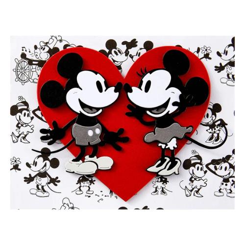 Spellbinders Steamboat Willie Duo Etched Dies from the Say Cheese Classic Mouse Collection