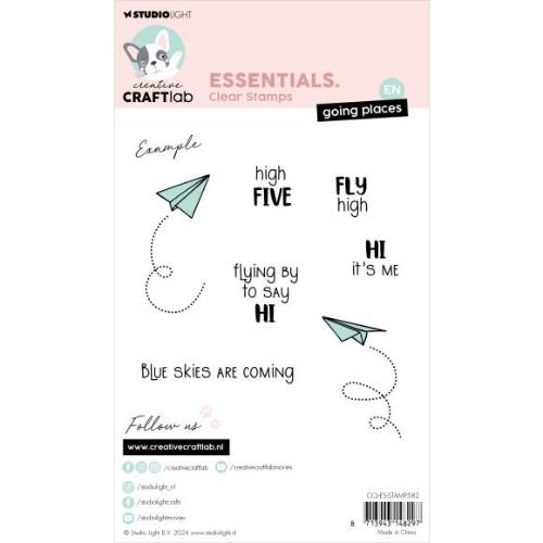 Creative Craftlab Studio Light Essentials Clear Stamps NR. 582, Going Places