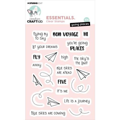 Creative Craftlab Studio Light Essentials Clear Stamps NR. 582, Going Places
