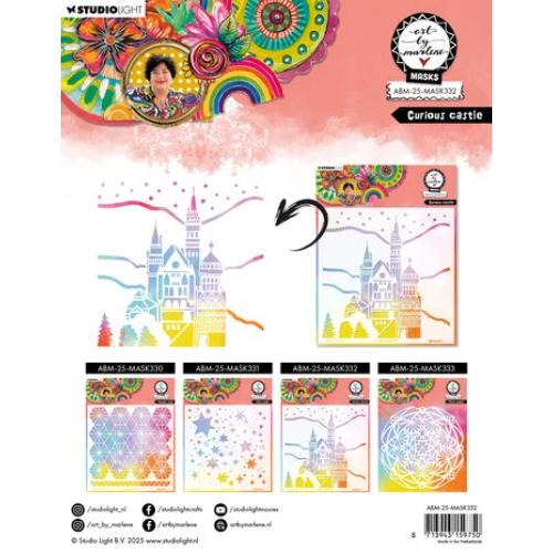 Art By Marlene Curious Castle Mask (ABM-25-MASK332)