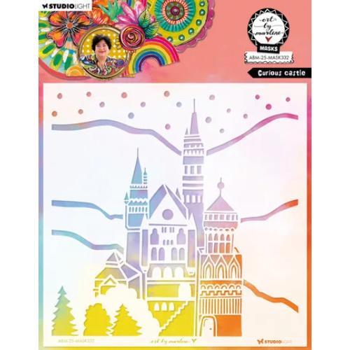 Art By Marlene Curious Castle Mask (ABM-25-MASK332)