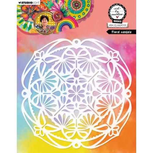 Art By Marlene Floral Mandala Mask (ABM-25-MASK333)