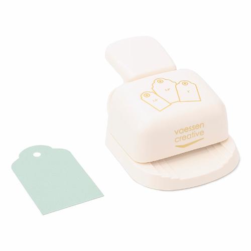 Vaessen Creative 3-in-1 Tag Punch Scallop