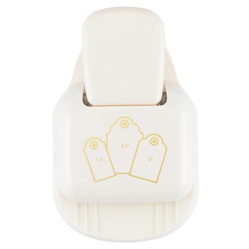 Vaessen Creative 3-in-1 Tag Punch Scallop