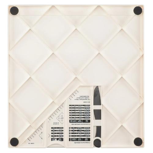 Vaessen Creative Score Easy Scoring Board 12x12" Offwhite INCHES