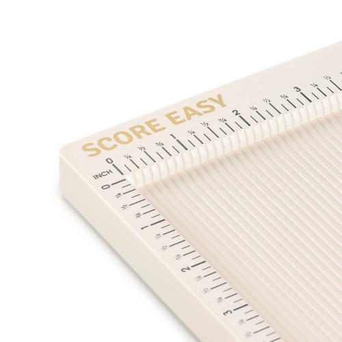 Vaessen Creative Score Easy Scoring Board 12x12" Offwhite INCHES