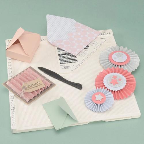 Vaessen Creative Score Easy Scoring Board 12x12" Offwhite INCHES