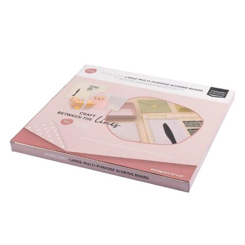 Vaessen Creative Score Easy Scoring Board 12x12" Offwhite INCHES